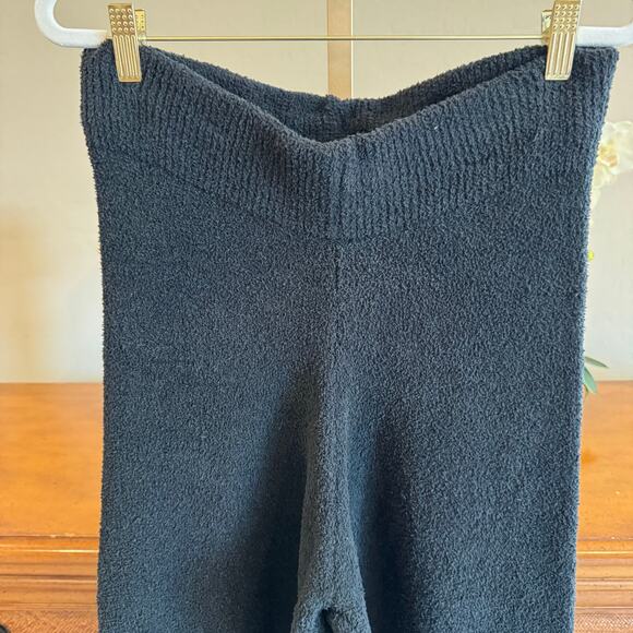 SKIMS Cozy Knit Straight Pant Onyx Black Size Small NWT Sold Out Retail $88 - Picture 6 of 9